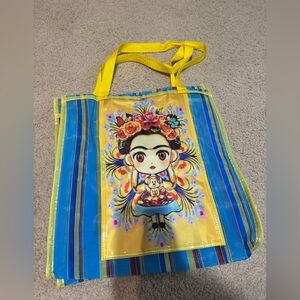 Frida Kahlo Tote bag (mercado style)